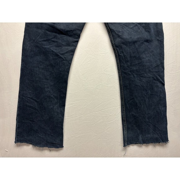 Levi's 512 Jeans Mens Blue Denim Bootcut Leg Button Fly 5-Pocket 34x31 Rare - Picture 6 of 11